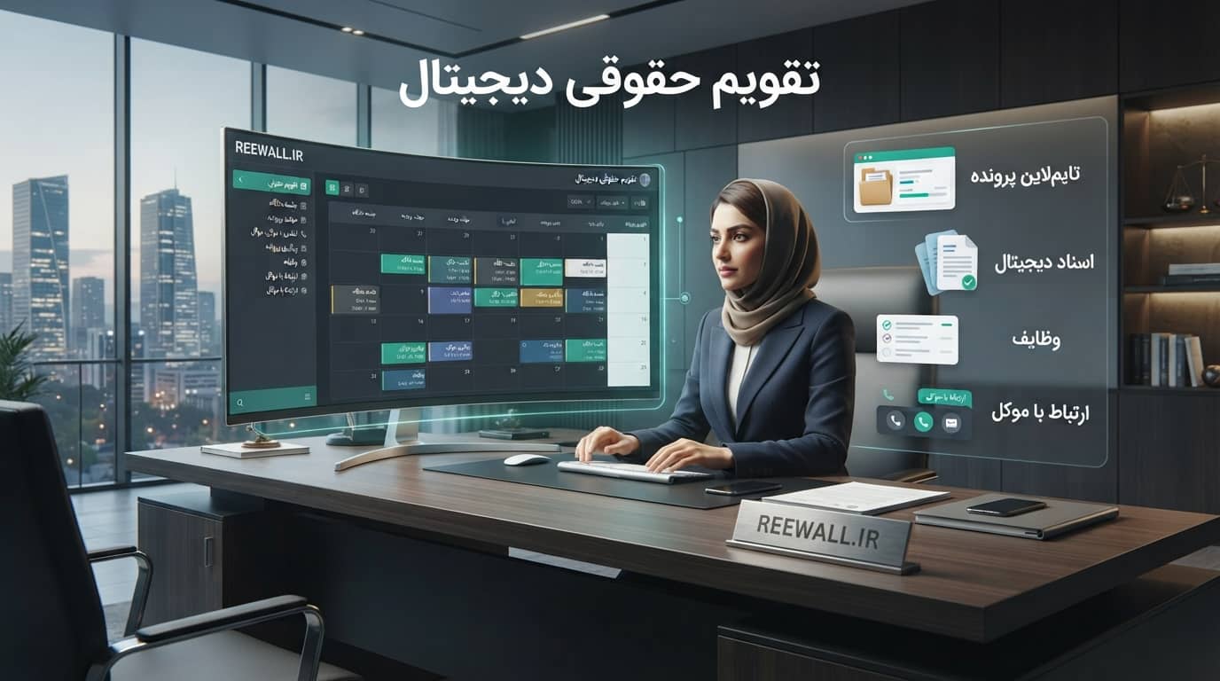 تقویم حقوقی چیست و چرا هر دفتر وکالت به یک تقویم دیجیتال نیاز دارد؟