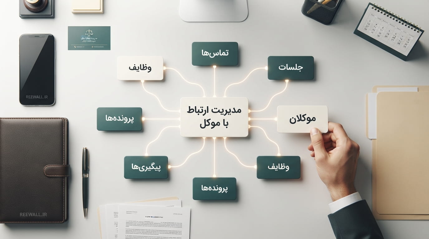 CRM در دفتر وکالت چیست؟ راهنمای مدیریت حرفه‌ای ارتباط با موکل