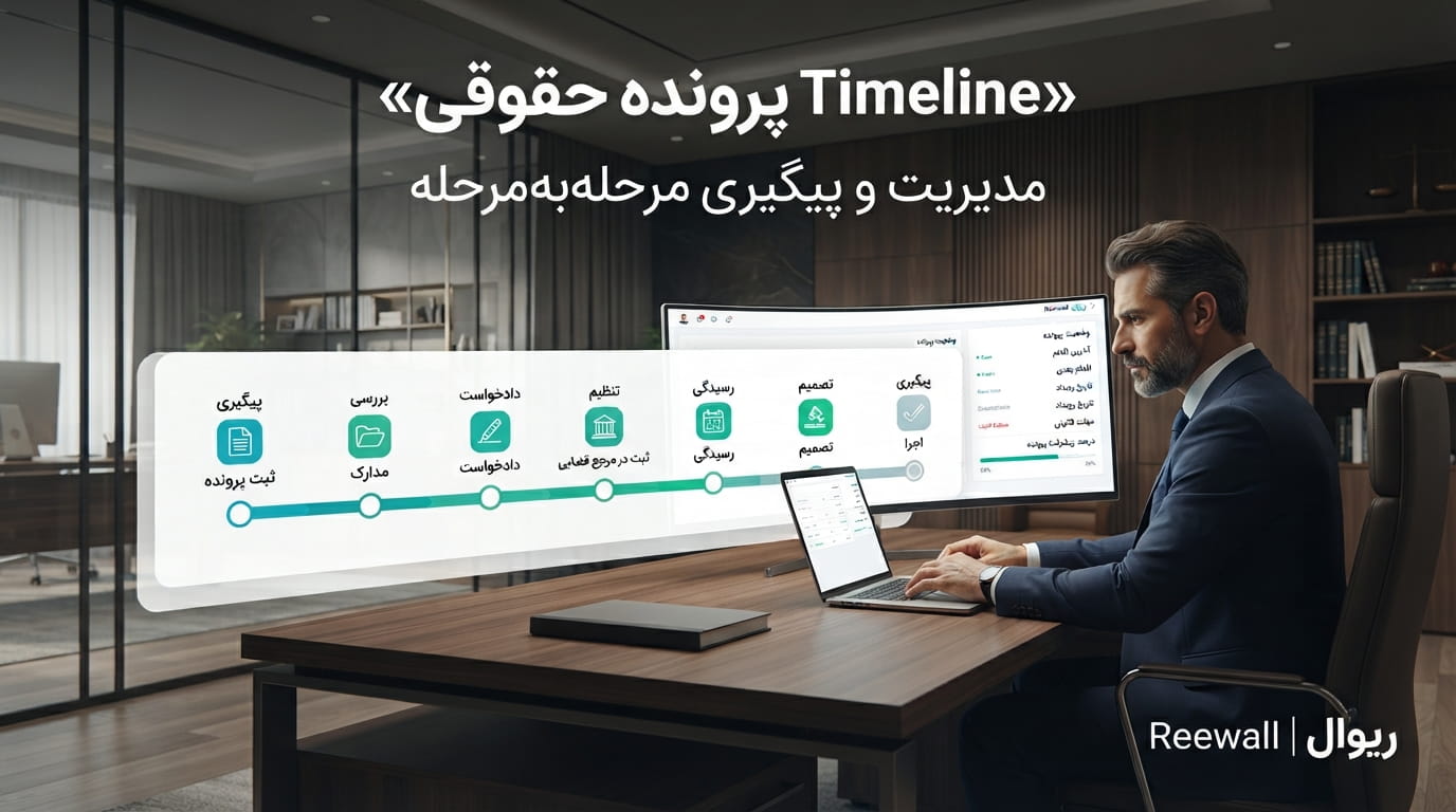 Timeline پرونده حقوقی چیست؟ راهنمای مدیریت و پیگیری مرحله‌به‌مرحله پرونده