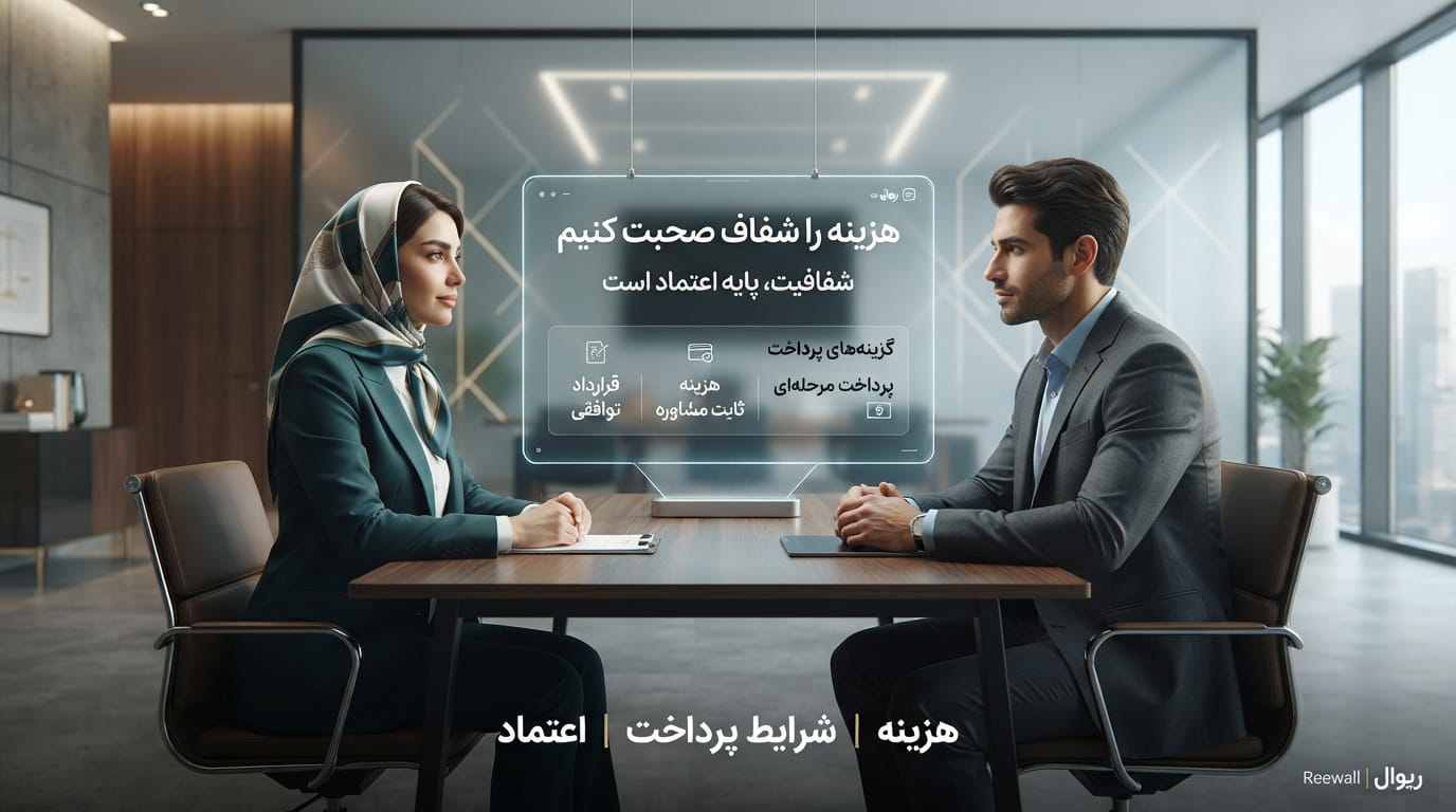 شفافیت مالی بین وکیل و موکل؛ چرا صحبت روشن درباره هزینه‌ها باعث اعتماد بیشتر می‌شود؟