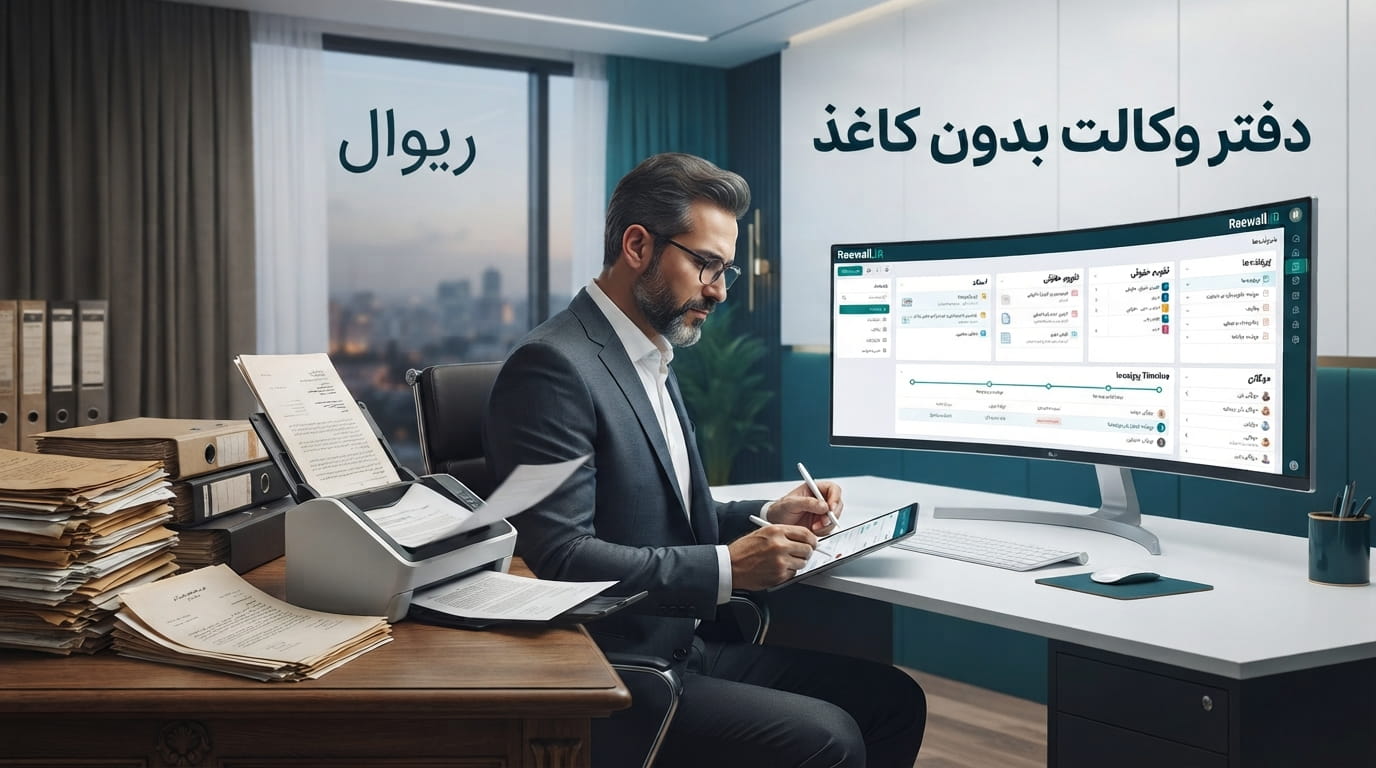 چگونه یک دفتر وکالت بدون کاغذ راه‌اندازی کنیم؟ راهنمای کامل دیجیتال‌سازی دفتر حقوقی
