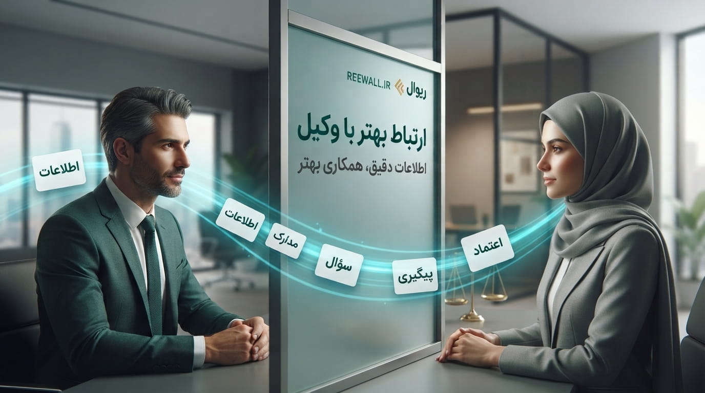 چگونه موکل با وکیل ارتباط مؤثرتری داشته باشد؟ ۱۰ نکته برای یک رابطه حرفه‌ای بهتر