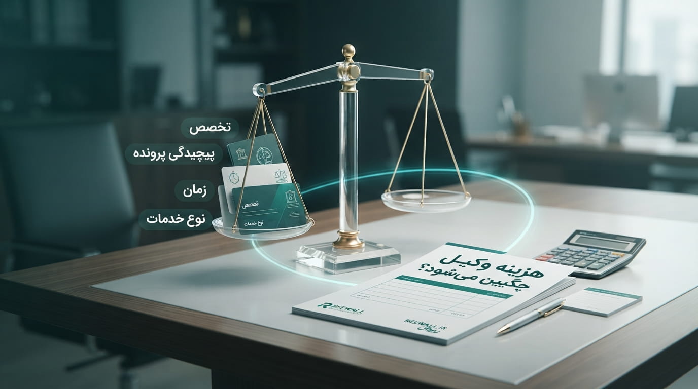هزینه وکیل چگونه تعیین می‌شود؟ چه عواملی بر حق‌الوکاله تأثیر دارند؟