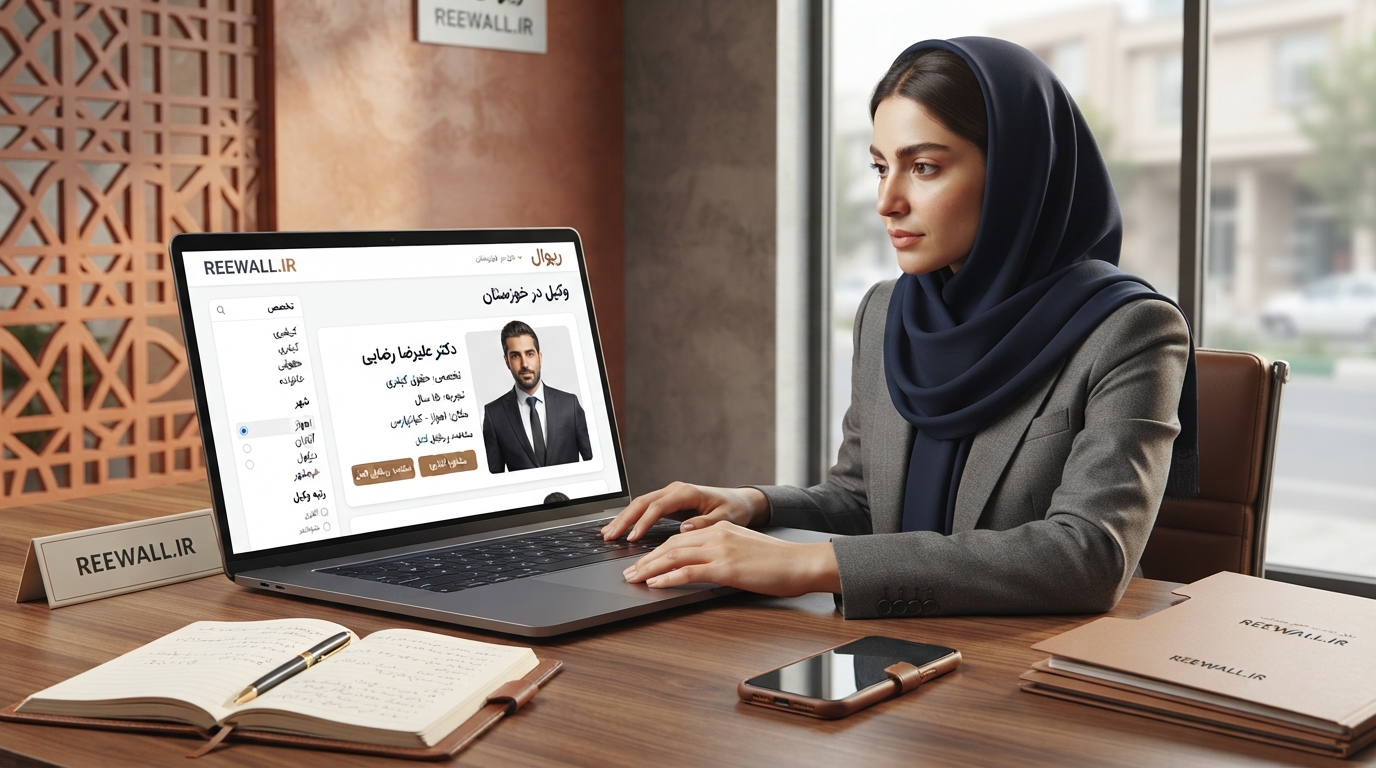 جستجوی وکیل خوزستان؛ چگونه وکیل مناسب را بر اساس شهر و تخصص پیدا کنیم؟