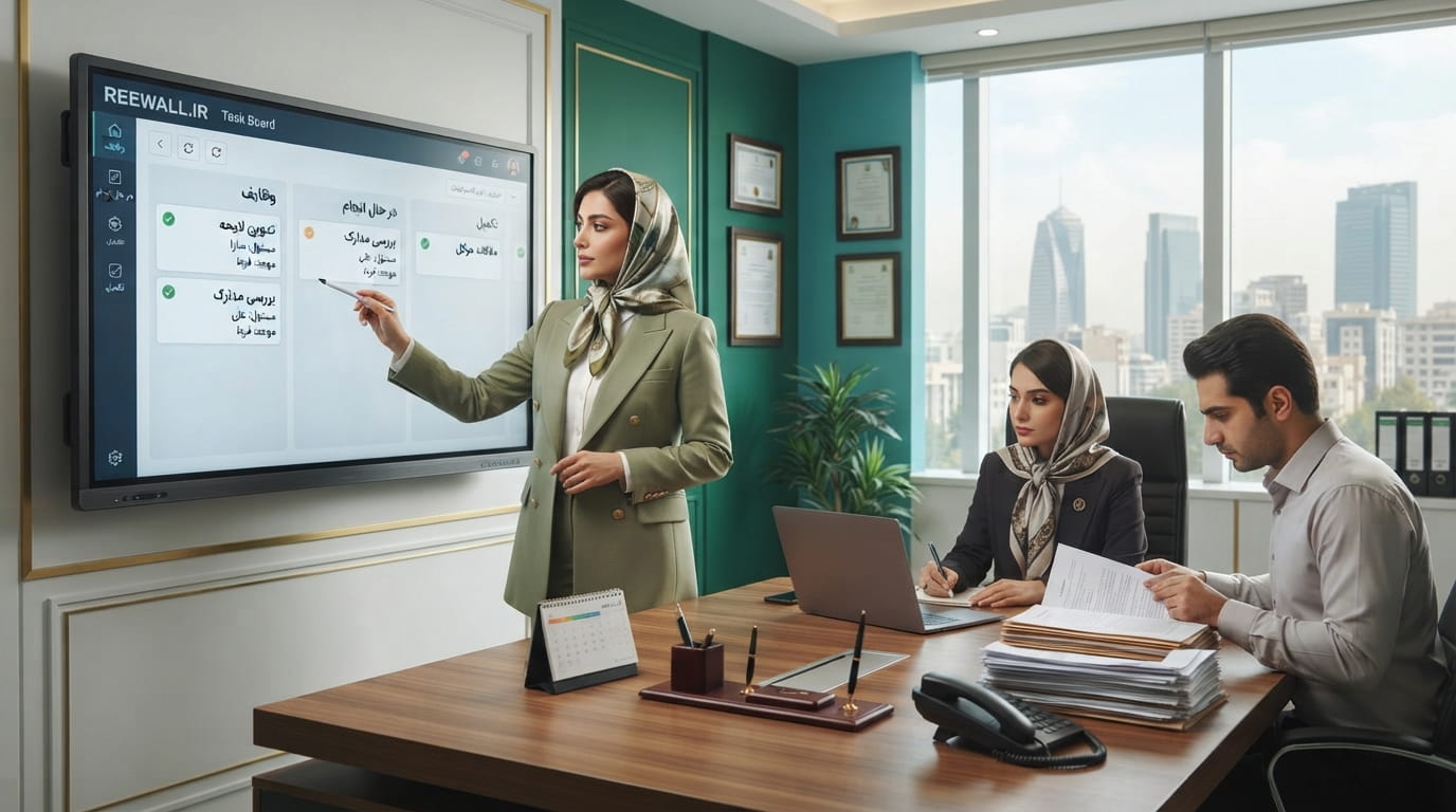 تقسیم وظایف در دفتر وکالت؛ چگونه کارها را بین اعضای دفتر حرفه‌ای مدیریت کنیم؟