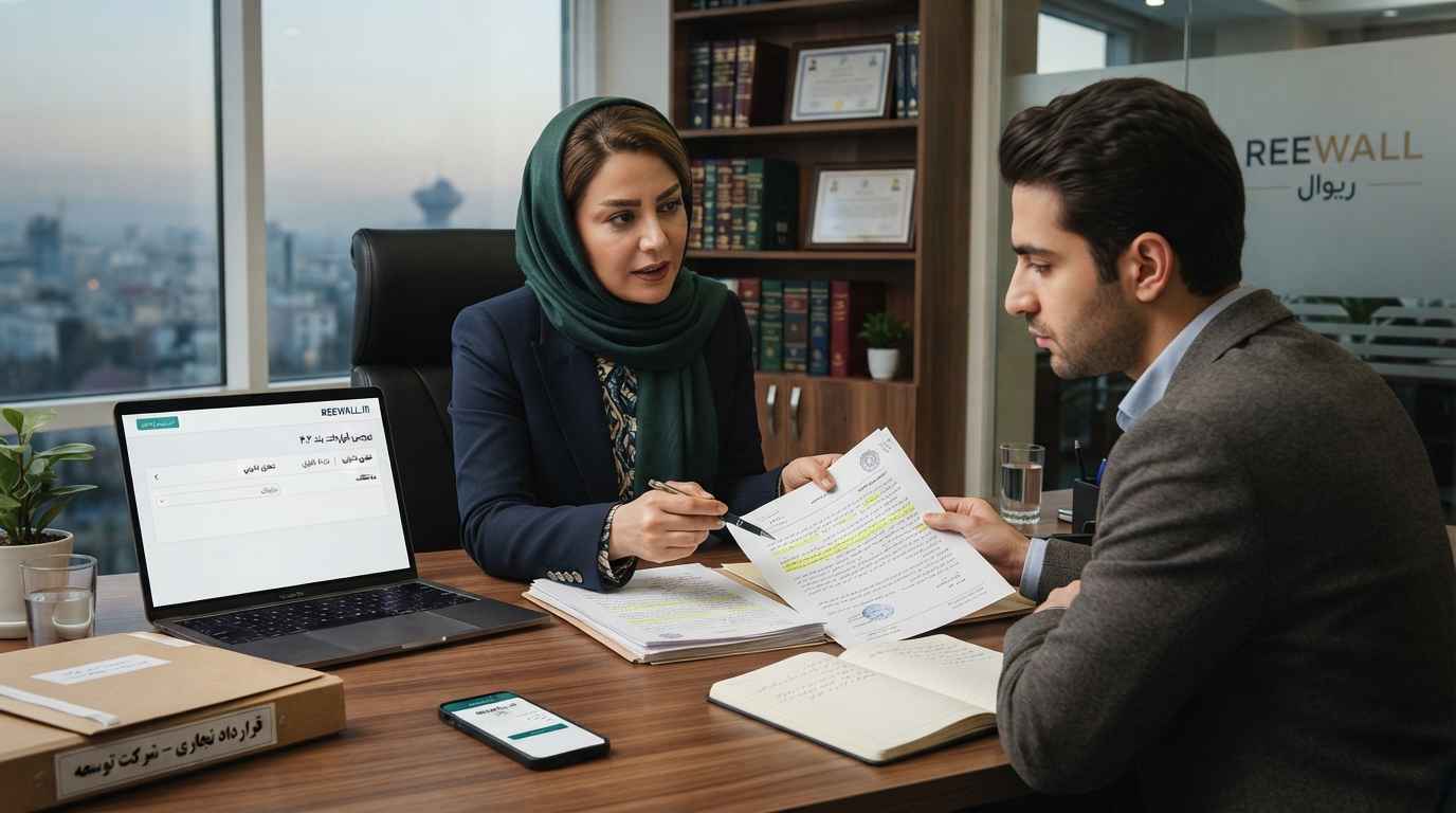 وکیل قراردادها چیست؟ نقش وکیل در تنظیم، بررسی و مدیریت قراردادهای حرفه‌ای