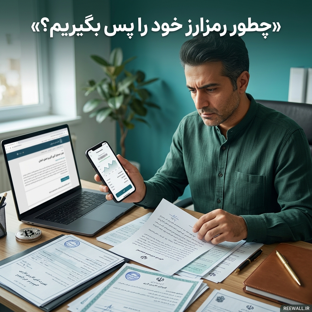₿ رمزارز به کسی داده‌اید و پس نمی‌دهد؟ قبل از هر اقدامی این نکته را بدانید!
📌 ا...