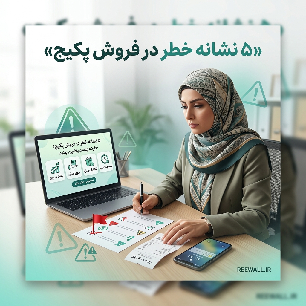 🛑 قبل از خرید پکیج‌های چندمیلیونی، این ۵ علامت خطر را بشناسید!
1️⃣ وعده درآمد ق...