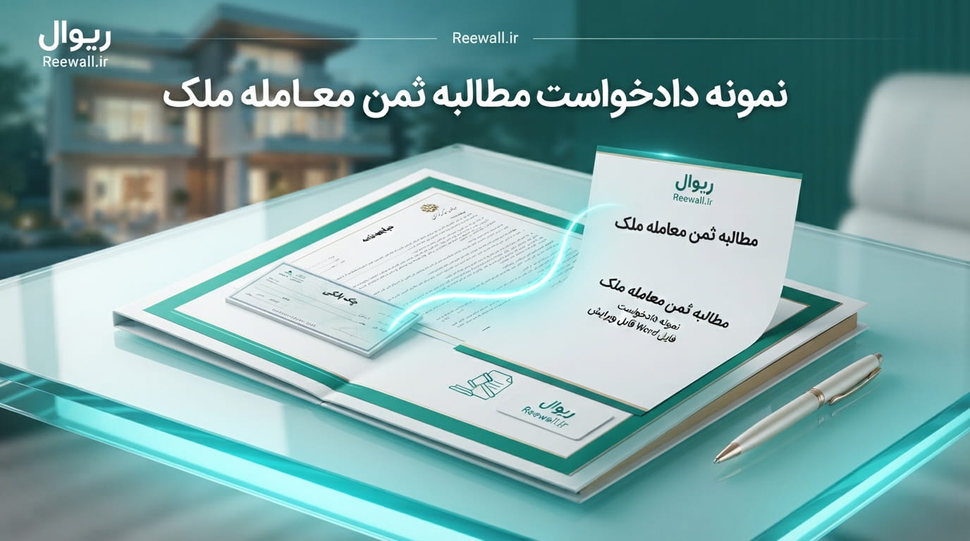 دادخواست مطالبه ثمن معامله ملک و وجه التزام تأخیر