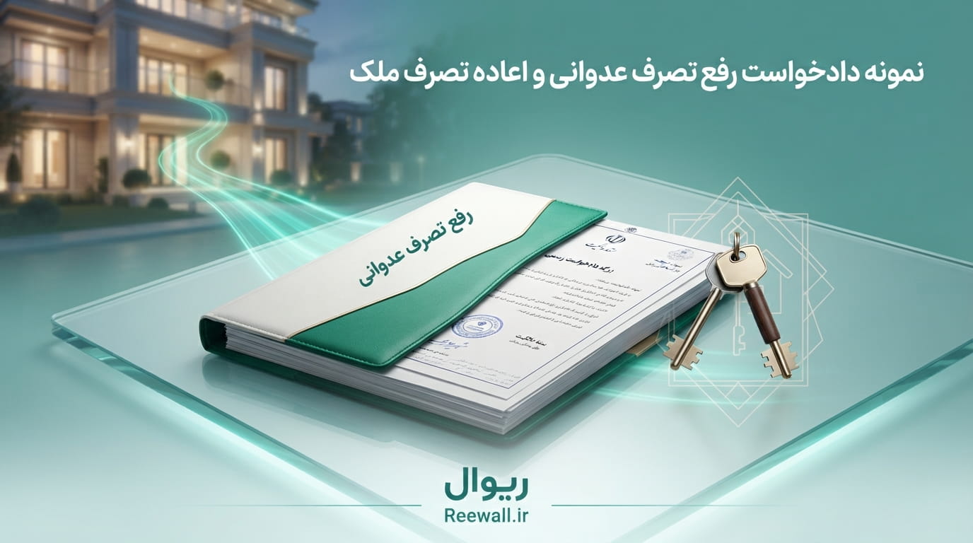 دادخواست رفع تصرف عدوانی و اعاده تصرف ملک